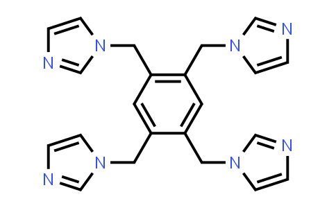 CAS No. 475094-90-7, 1,2,4,5-Tetrakis((1H-imidazol-1-yl)methyl)benzene