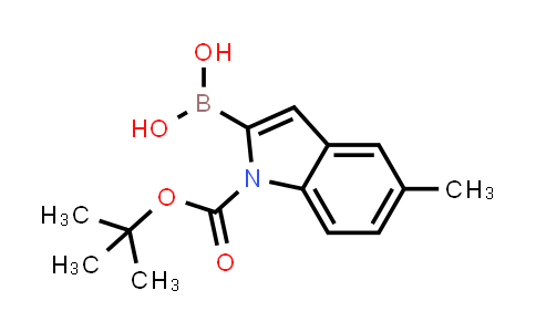 CAS No. 475102-14-8, (1-(tert-Butoxycarbonyl)-5-methyl-1H-indol-2-yl)boronic acid