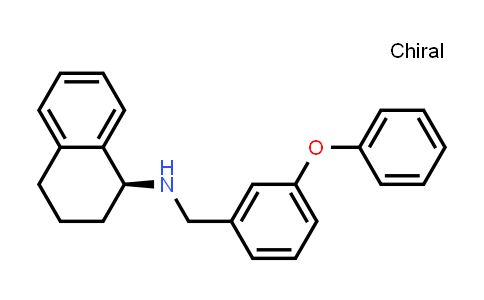 CAS No. 475205-46-0, (S)-N-[3-Phenoxybenzyl]-1,2,3,4-tetrahydro-1-naphthaleneamine