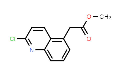 CAS No. 475215-58-8, Methyl 2-(2-chloroquinolin-5-yl)acetate