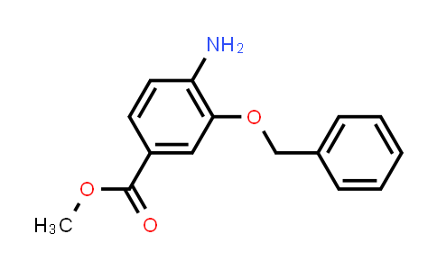 CAS No. 475215-88-4, methyl 4-amino-3-(benzyloxy)benzoate