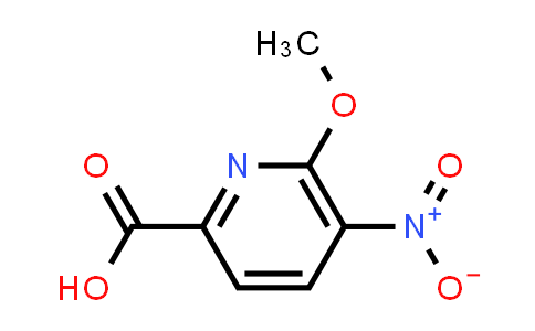CAS No. 475272-62-9, 6-Methoxy-5-nitropicolinic acid