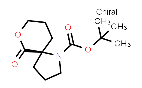 CAS No. 475983-39-2, 7-Oxa-1-azaspiro[4.5]decane-1-carboxylic acid, 6-oxo-, 1,1-dimethylethyl ester, (5R)-