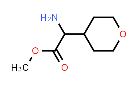 CAS No. 477585-43-6, Methyl 2-amino-2-(tetrahydro-2H-pyran-4-yl)acetate