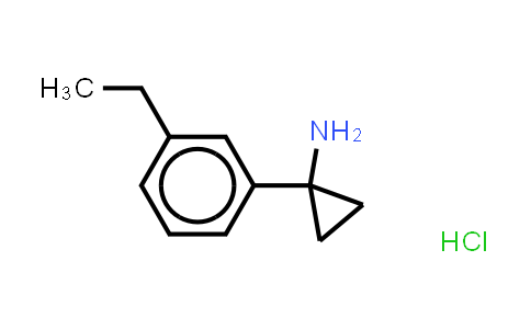 CAS No. 477956-26-6, Cyclopropanamine, 1-(3-ethylphenyl)-, (Hydrochloride) (1:1)