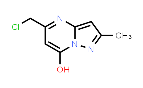 CAS No. 478077-92-8, 5-(Chloromethyl)-2-methylpyrazolo[1,5-a]pyrimidin-7-ol