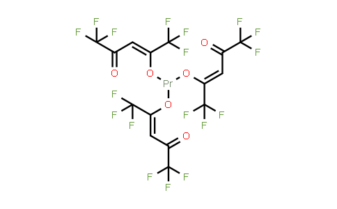 CAS No. 47814-20-0, Praseodymium(III) hexafluoro-2,4-pentanedionate