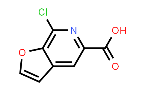 CAS No. 478148-53-7, 7-Chlorofuro[2,3-c]pyridine-5-carboxylic acid