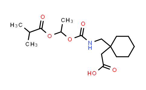 CAS No. 478296-72-9, Gabapentin enacarbil