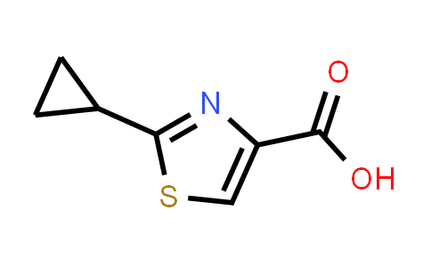 CAS No. 478366-05-1, 2-Cyclopropylthiazole-4-carboxylic acid