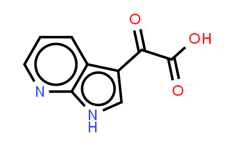 CAS No. 478677-93-9, 1H-Pyrrolo[2,3-b]pyridine-3-acetic acid, a-oxo-
