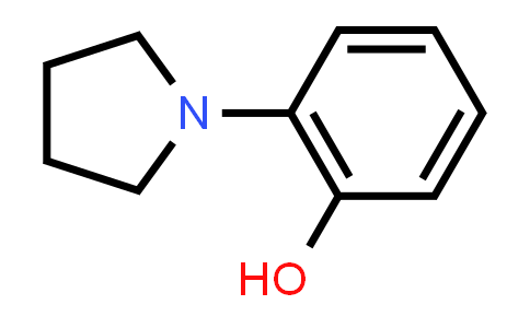 CAS No. 4787-77-3, 2-(1-Pyrrolidinyl)phenol
