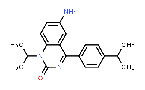 CAS No. 478963-35-8, 6-Amino-1-isopropyl-4-(4-isopropylphenyl)-1H-quinazolin-2-one