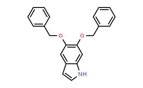 CAS No. 4790-19-6, 5,6-Bis(benzyloxy)-1H-indole
