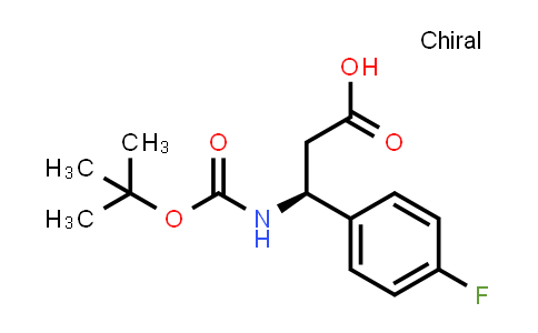 MC556137 | 479064-88-5 | (S)-3-((tert-Butoxycarbonyl)amino)-3-(4-fluorophenyl)propanoic acid