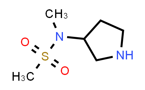 CAS No. 479065-34-4, N-Methyl-N-(pyrrolidin-3-yl)methanesulfonamide
