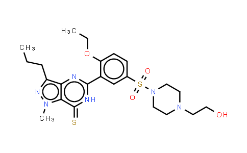 CAS No. 479073-82-0, Hydroxythiohomo sildenafil