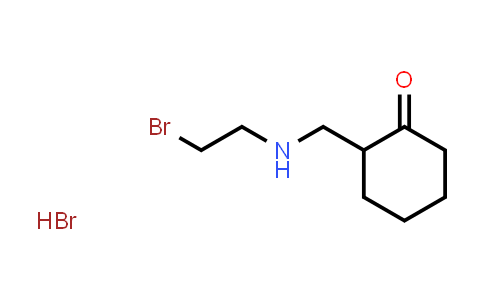 CAS No. 479192-79-5, 2-(((2-Bromoethyl)amino)methyl)cyclohexan-1-one hydrobromide