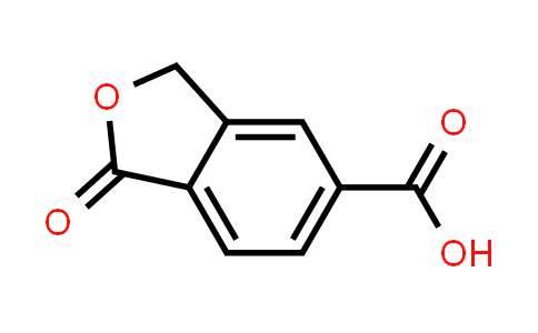 CAS No. 4792-29-4, 1-Oxo-1,3-dihydroisobenzofuran-5-carboxylic acid