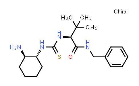 CAS No. 479423-20-6, (2S)-2-[[[[(1R,2R)-2-Aminocyclohexyl]amino]thioxomethyl]amino]-3,3-dimethyl-N-(phenylmethyl)butanamide