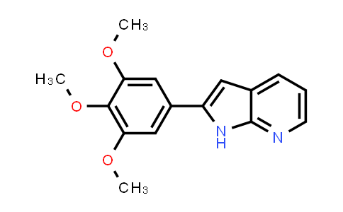 CAS No. 479551-35-4, 1H-Pyrrolo[2,3-b]pyridine, 2-(3,4,5-trimethoxyphenyl)-