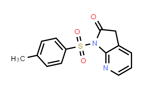 CAS No. 479553-02-1, 2H-Pyrrolo[2,3-b]pyridin-2-one, 1,3-dihydro-1-[(4-methylphenyl)sulfonyl]-