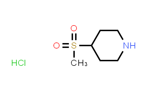CAS No. 479611-96-6, 4-Methanesulfonylpiperidine hydrochloride