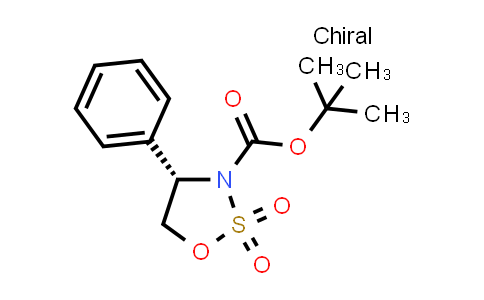 CAS No. 479687-23-5, tert-Butyl (S)-4-phenyl-1,2,3-oxathiazolidine-3-carboxylate 2,2-dioxide