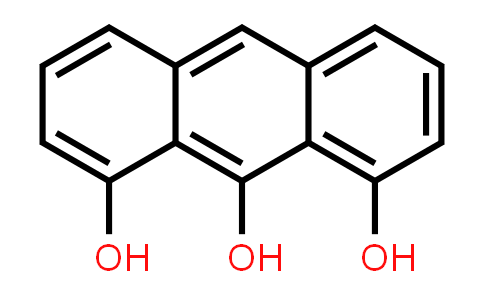 CAS No. 480-22-8, 1,​8,​9-​Trihydroxyanthracene