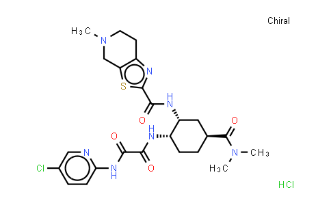 CAS No. 480448-29-1, Edoxaban (hydrochloride)