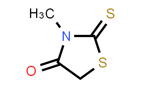 CAS No. 4807-55-0, 3-Methyl-2-sulfanylidene-1,3-thiazolidin-4-one