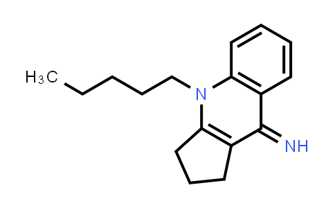 CAS No. 481687-01-8, 9H-Cyclopenta[b]quinolin-9-imine, 1,2,3,4-tetrahydro-4-pentyl-