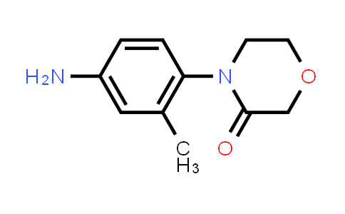 CAS No. 482308-10-1, 4-(4-Amino-2-methylphenyl)morpholin-3-one