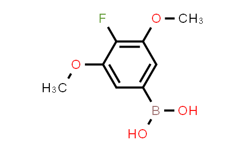 CAS No. 482628-23-9, (4-Fluoro-3,5-dimethoxyphenyl)boronic acid
