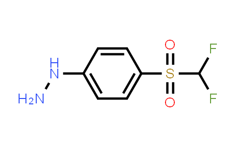 CAS No. 4837-28-9, (4-Difluoromethanesulfonylphenyl)hydrazine