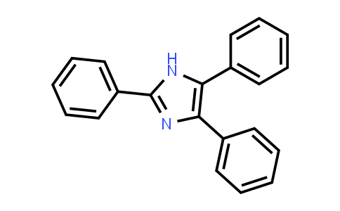 CAS No. 484-47-9, 2,4,5-Triphenyl-1H-imidazole