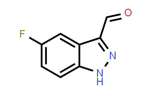 CAS No. 485841-48-3, 5-Fluoro-1H-indazole-3-carbaldehyde