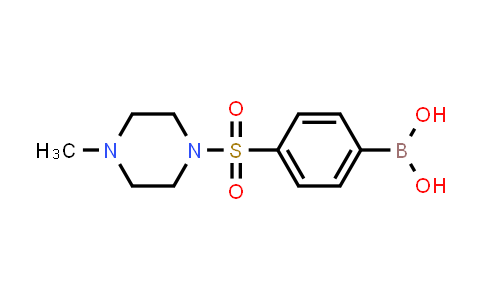 DY556428 | 486422-11-1 | (4-((4-Methylpiperazin-1-yl)sulfonyl)phenyl)boronic acid