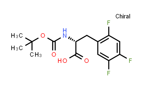 486460-09-7 | (R)-2-((tert-Butoxycarbonyl)amino)-3-(2,4,5-trifluorophenyl)propanoic acid