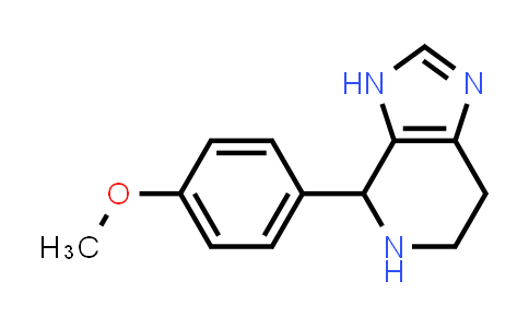 CAS No. 4875-49-4, 4-(4-Methoxyphenyl)-4,5,6,7-tetrahydro-3H-imidazo[4,5-c]pyridine