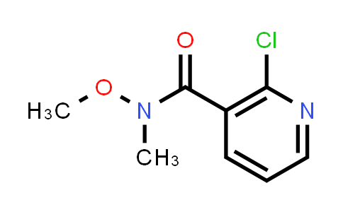 CAS No. 488149-34-4, 2-Chloro-N-methoxy-N-methylnicotinamide
