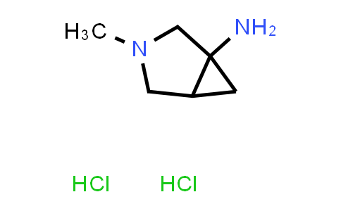 CAS No. 489438-94-0, 3-Methyl-3-azabicyclo[3.1.0]hexan-1-amine dihydrochloride