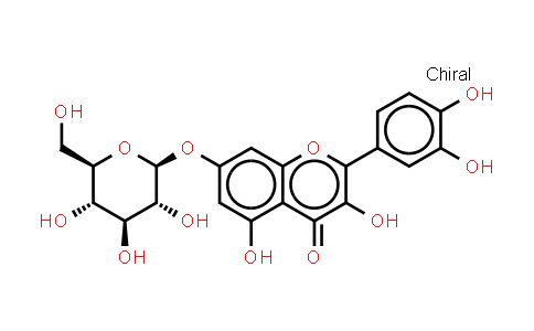 MC556550 | 491-50-9 | 槲皮素-7-葡萄糖苷