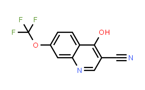 492456-53-8 | 3-Quinolinecarbonitrile, 4-hydroxy-7-(trifluoromethoxy)-