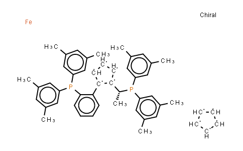 MC556628 | 494227-33-7 | (R)-(+)-1-[(R)-2-(2'-二-3,5-二甲苯基膦苯基)二茂铁基]乙基二-3,5-二甲苯基膦