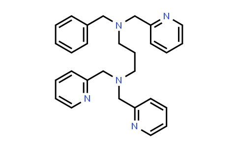 CAS No. 494825-17-1, N1-Benzyl-N1,N3,N3-tris(pyridin-2-ylmethyl)propane-1,3-diamine