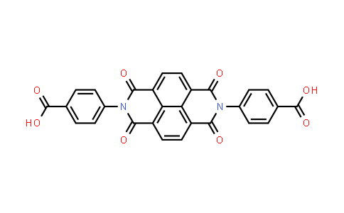 CAS No. 49546-06-7, 4,4'-(1,3,6,8-Tetraoxo-1,3,6,8-tetrahydrobenzo[lmn][3,8]phenanthroline-2,7-diyl)dibenzoic acid