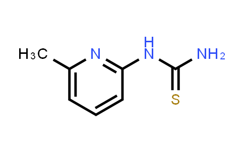 CAS No. 49600-34-2, N-(6-Methylpyridin-2-yl)thiourea