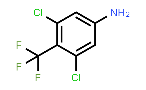 CAS No. 496052-55-2, 3,5-Dichloro-4-(trifluoromethyl)benzenamine