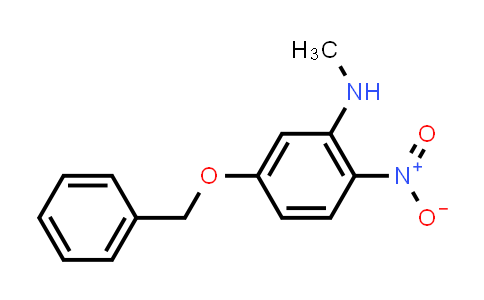 496837-94-6 | Benzenamine, N-methyl-2-nitro-5-(phenylmethoxy)-